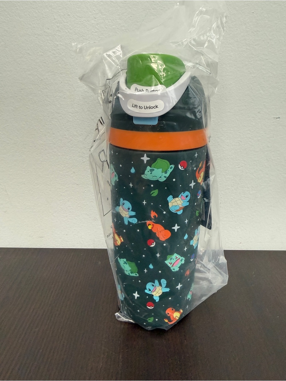 Owala x Pokemon Kids 16oz Water Bottle Kanto Starters Bulbasaur Squirtle New